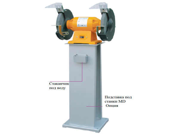 Точильно-шлифовальный станок md3225g пр-во китай