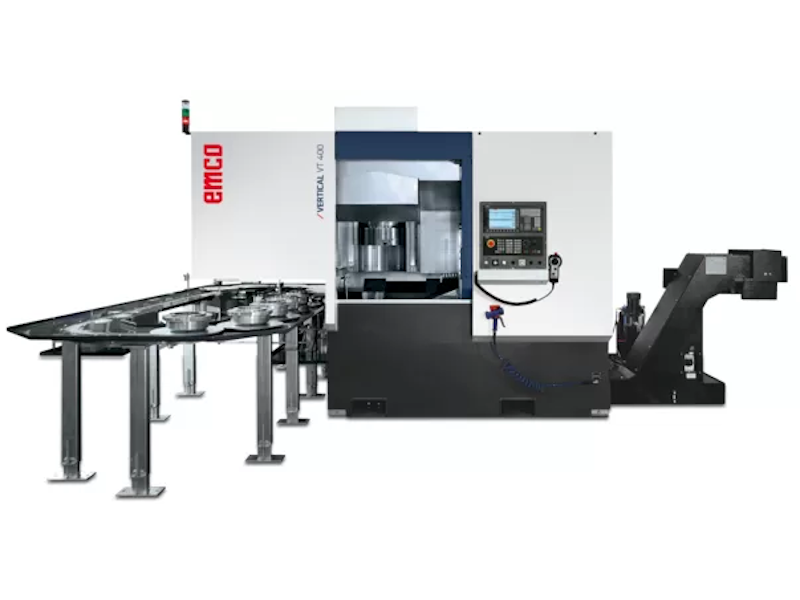 Вертикальный токарный станок emco vt 400