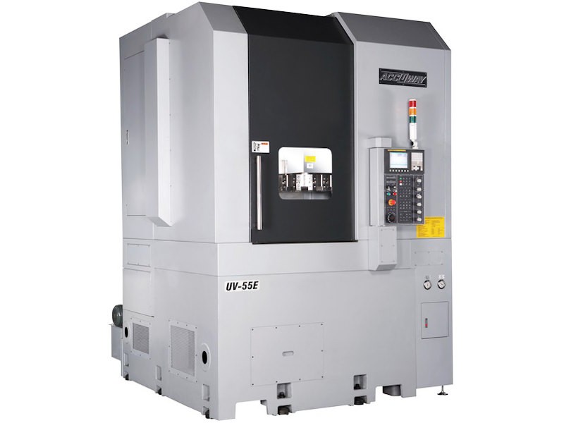 Вертикальный токарный станок с чпу accuway uv-45e/55e/75e/90e