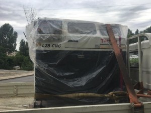 В РК г. Алматы, поставлен и введен в эксплуатацию L28 Токарный станок с ЧПУ
